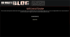 Desktop Screenshot of bobwingate.com